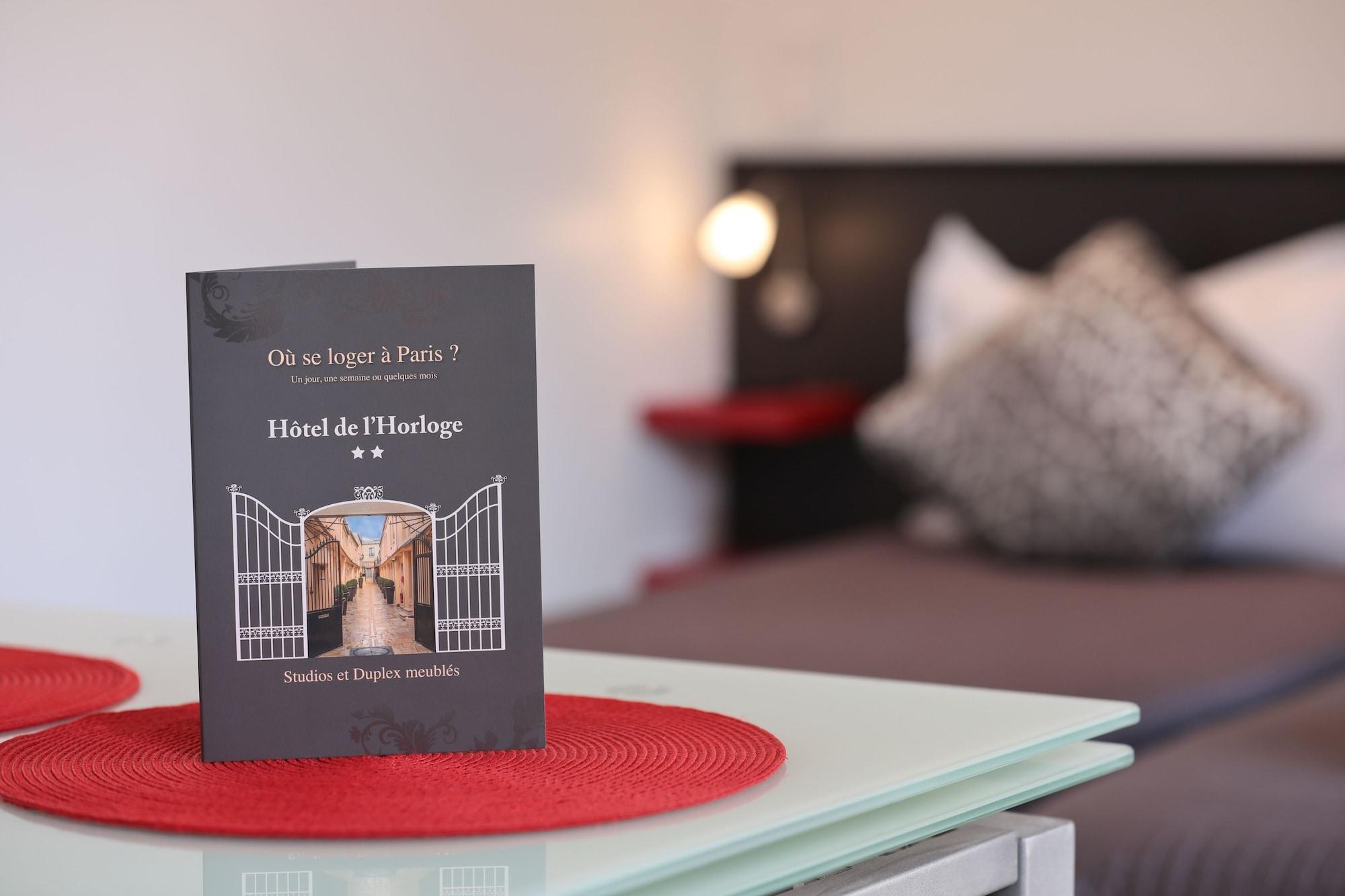 De L'horloge Aparthotel 2*