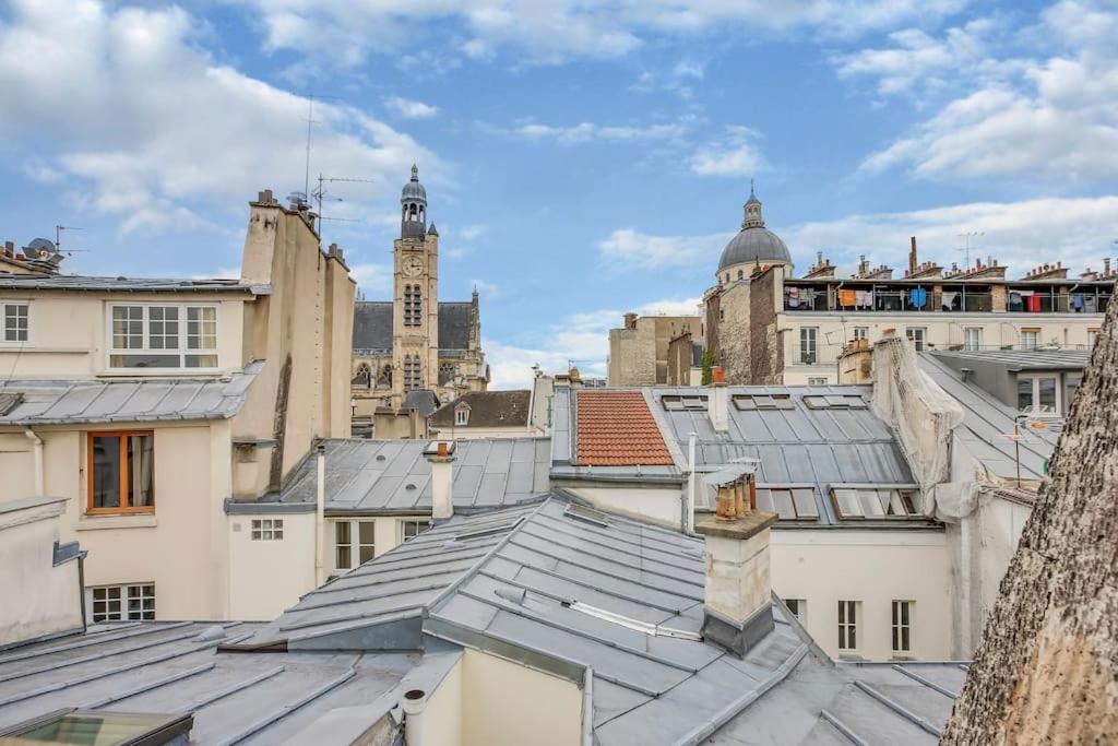 Apartment Notre-dame -latin Quarter Vip Rooftop Terrace View Paris