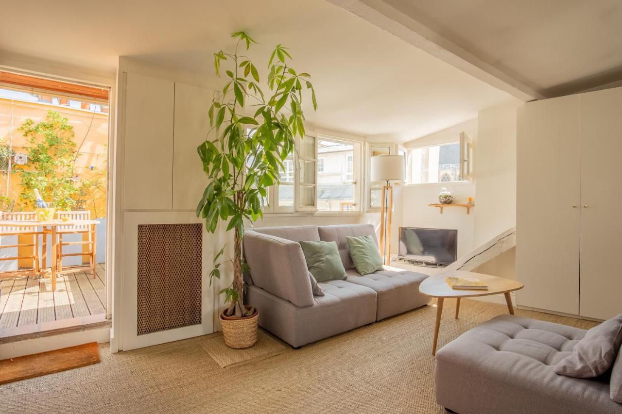 Apartment Notre-dame -latin Quarter Vip Rooftop Terrace View Paris