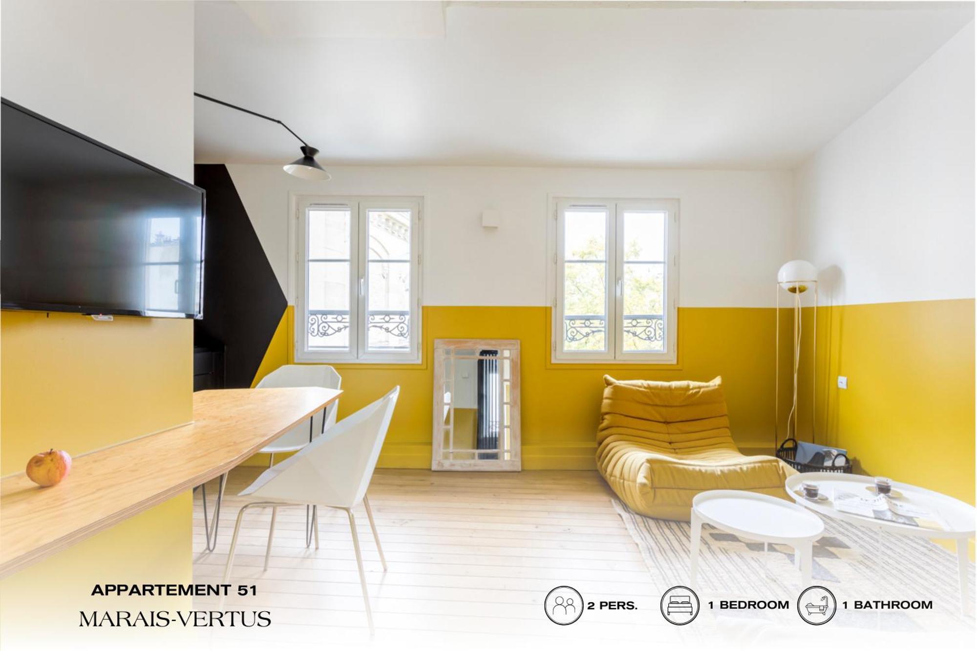 Beauquartier - Marais, Vertus Apartment
