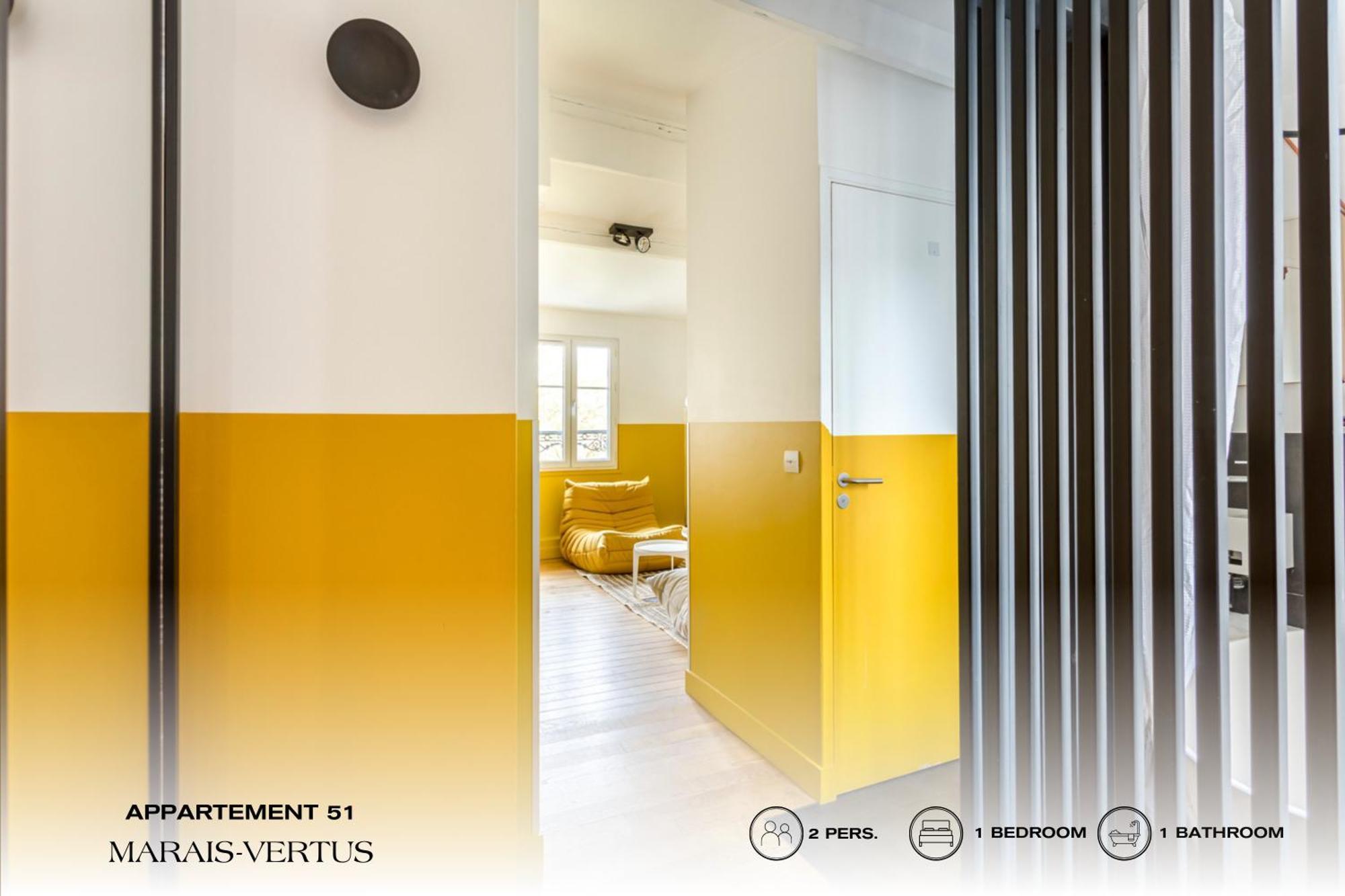 Beauquartier - Marais, Vertus Apartment