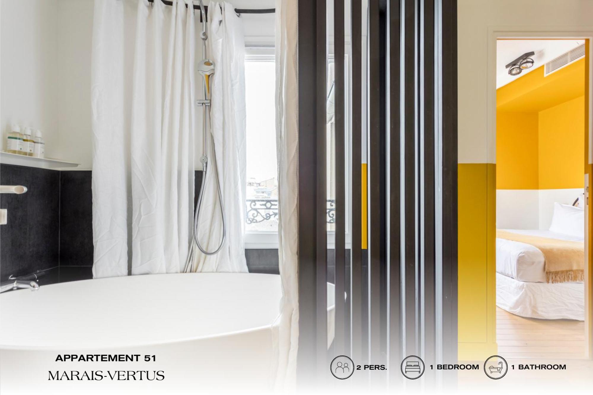 Apartment Beauquartier - Marais, Vertus Paris