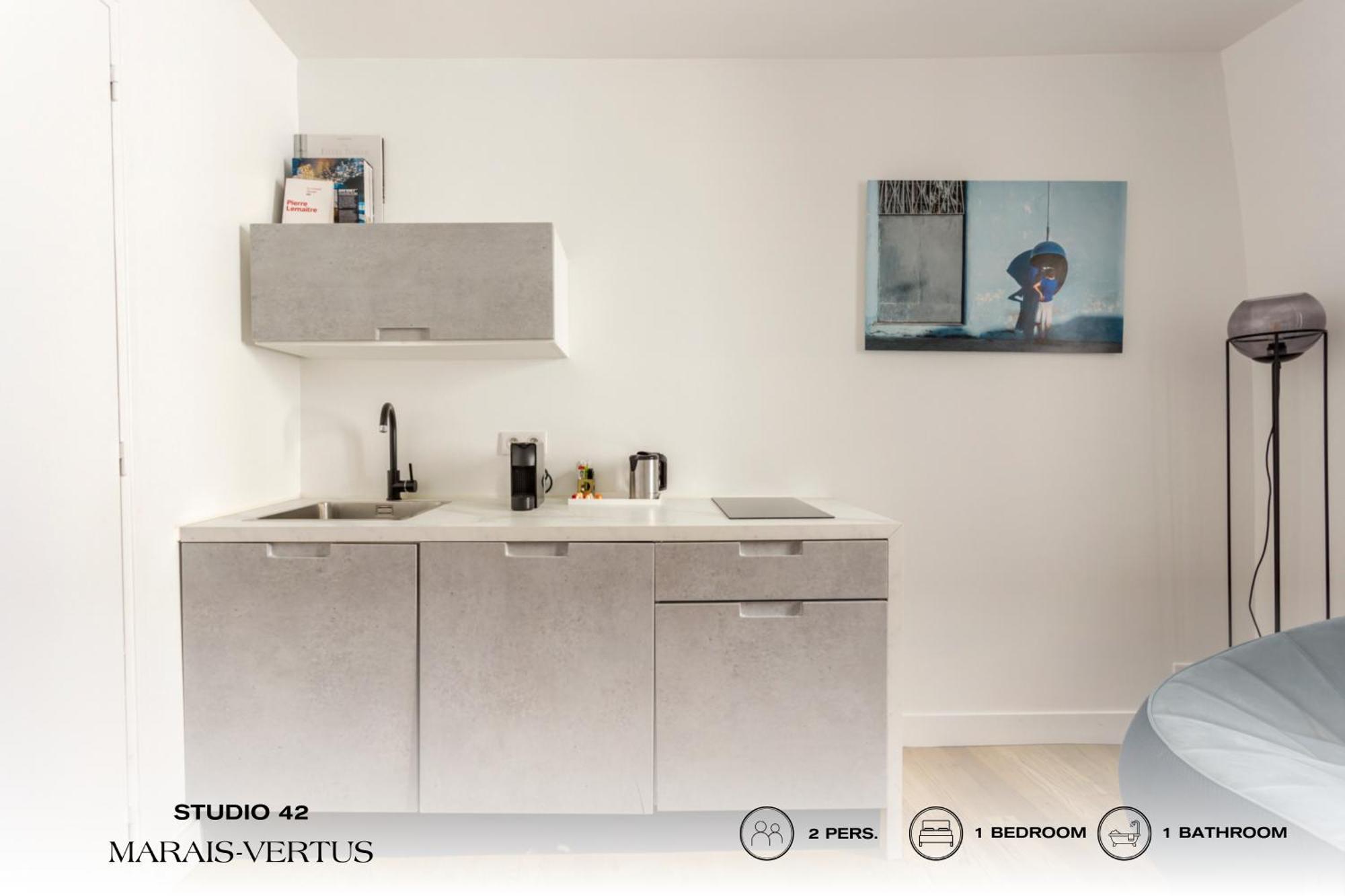 Beauquartier - Marais, Vertus Apartment *