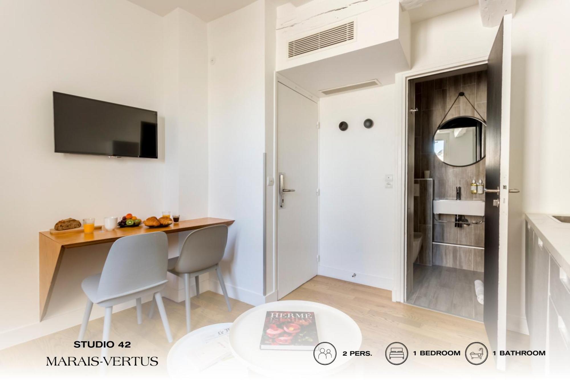 Apartment Beauquartier - Marais, Vertus