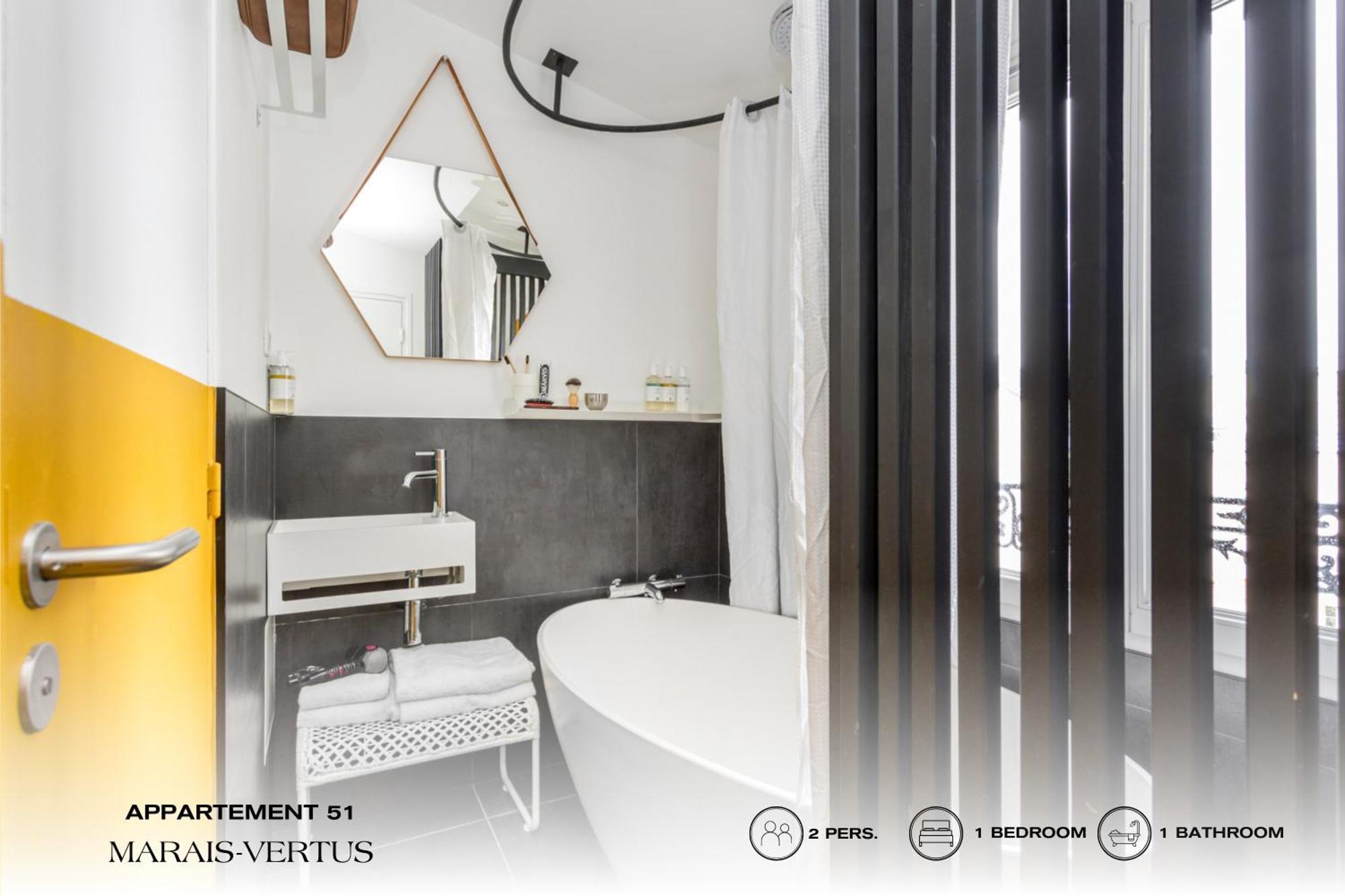 Apartment Beauquartier - Marais, Vertus Paris