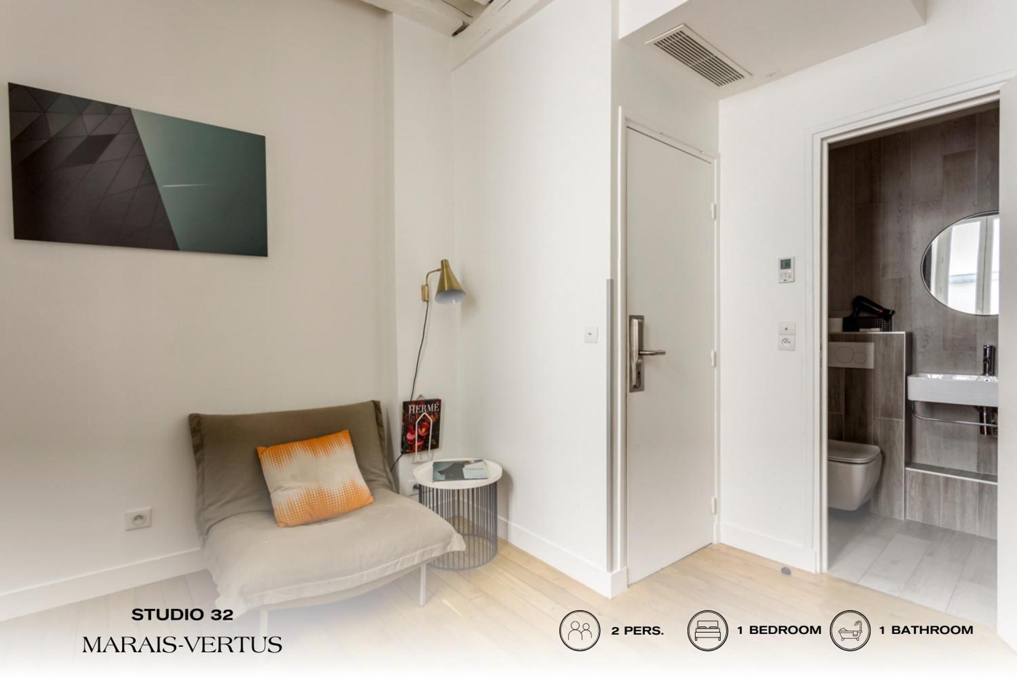 Beauquartier - Marais, Vertus Apartment