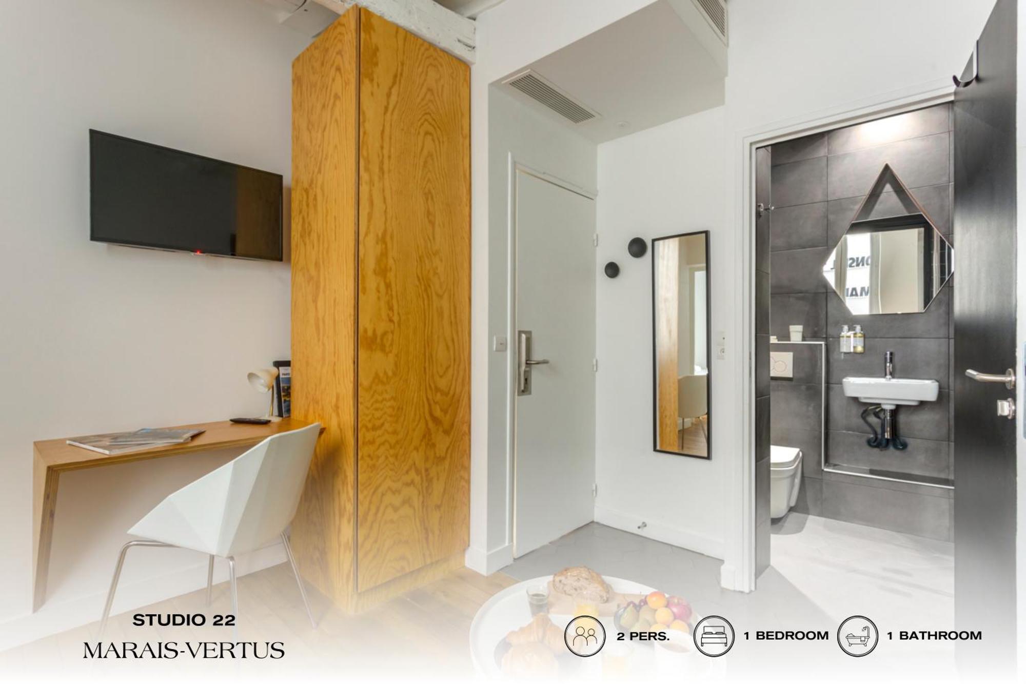 Beauquartier - Marais, Vertus Apartment *