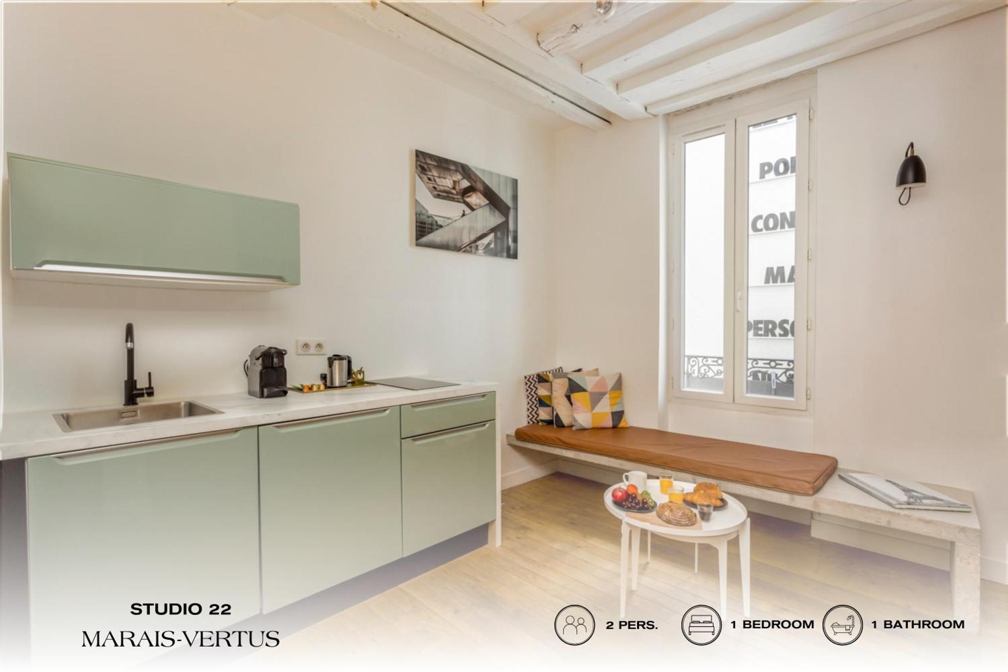 Beauquartier - Marais, Vertus Paris
