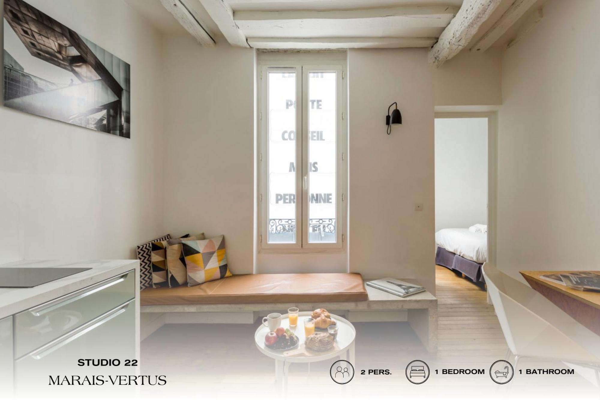 Beauquartier - Marais, Vertus Paris