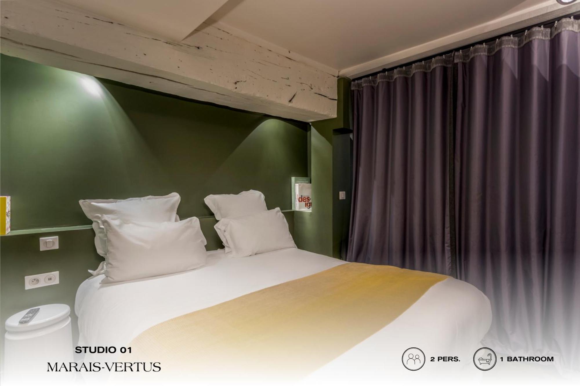 Apartment Beauquartier - Marais, Vertus