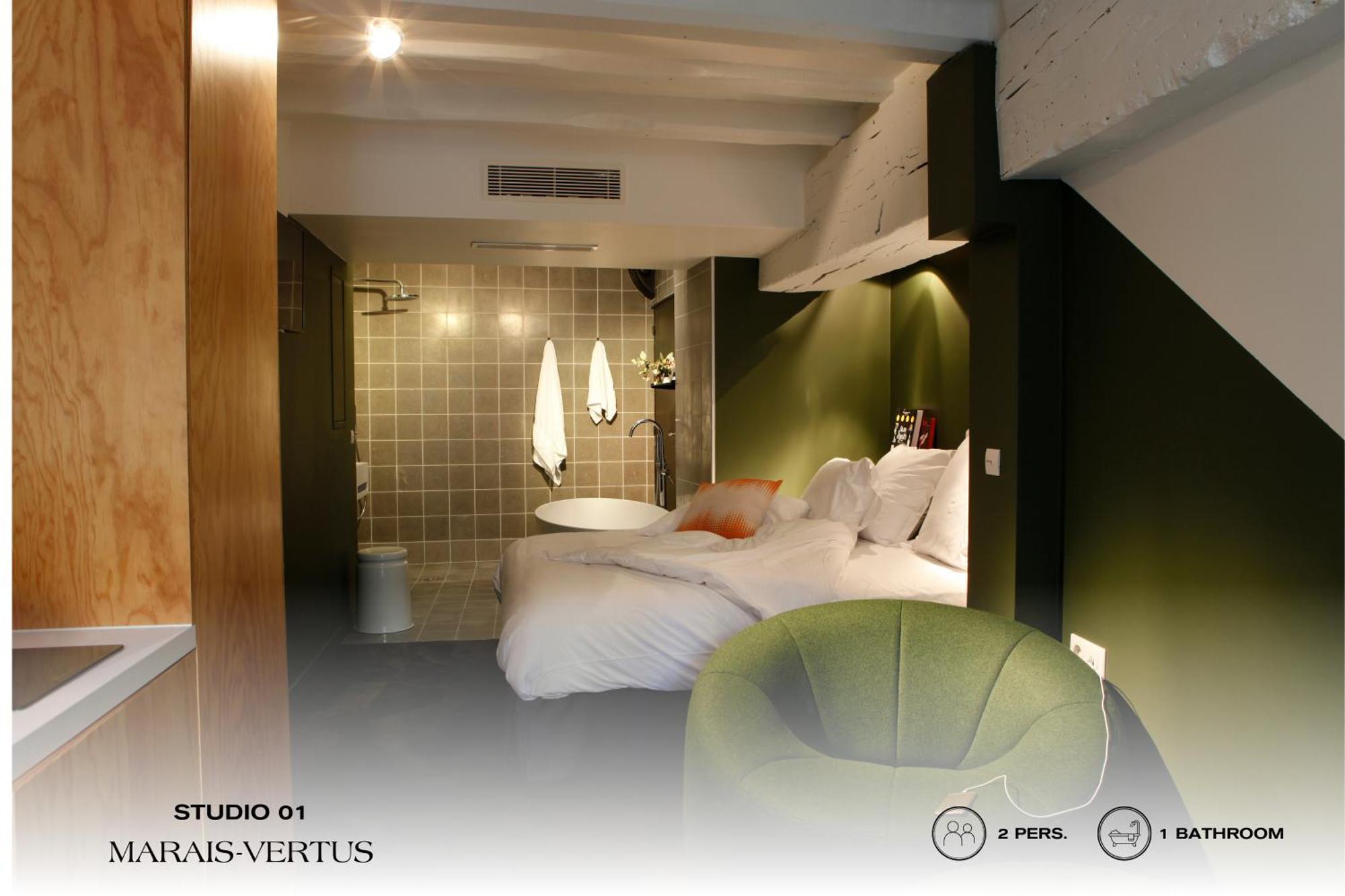 Apartment Beauquartier - Marais, Vertus Paris