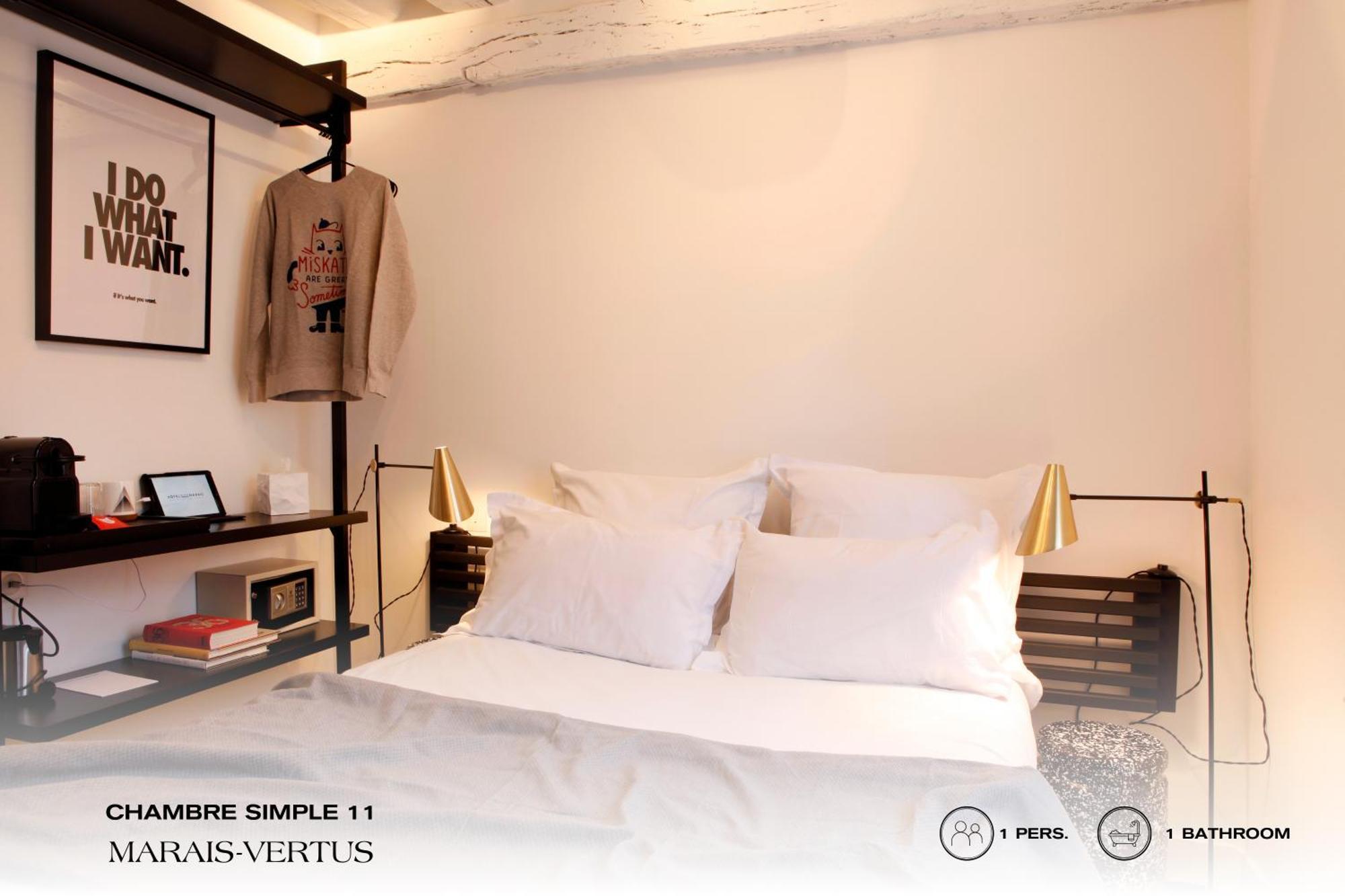 Apartment Beauquartier - Marais, Vertus