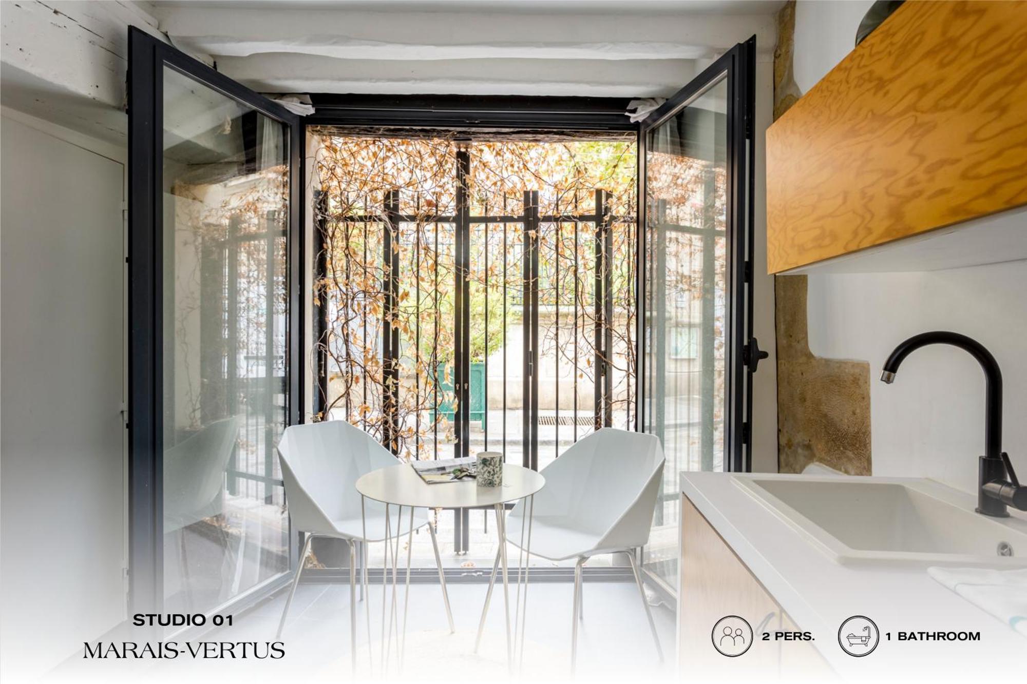 Apartment Beauquartier - Marais, Vertus
