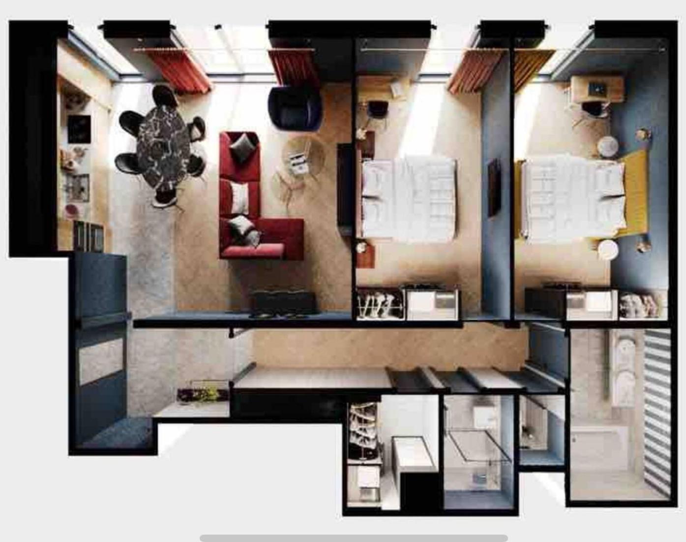 Luxury La Vie En Rose Place D'italie Croulebarbe Parking Et Terrasse Appartement