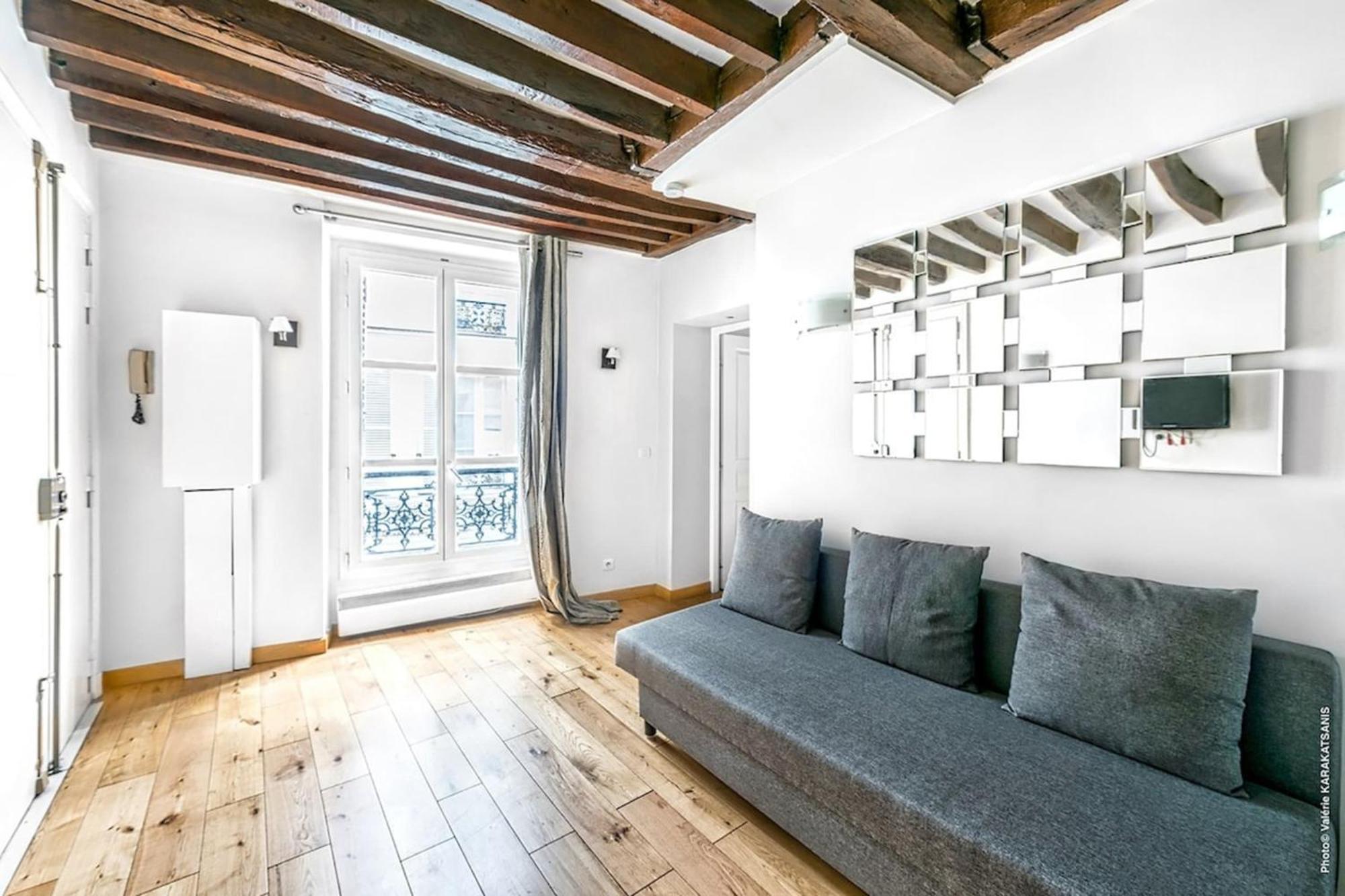 Apartment Pompidou - Archives 1bdr Paris