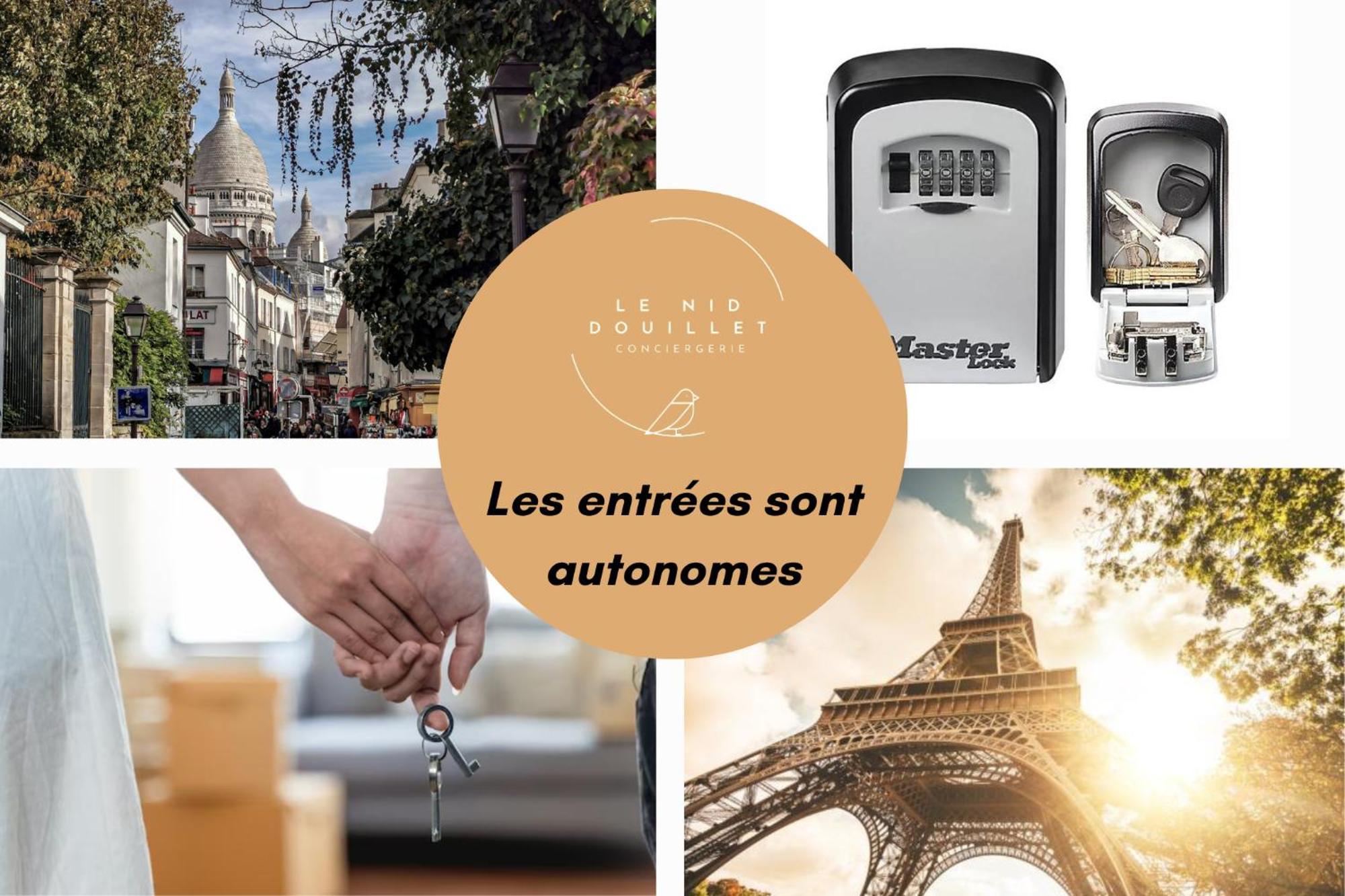 Apartment Grand Avec Jardin Privatif A Paris