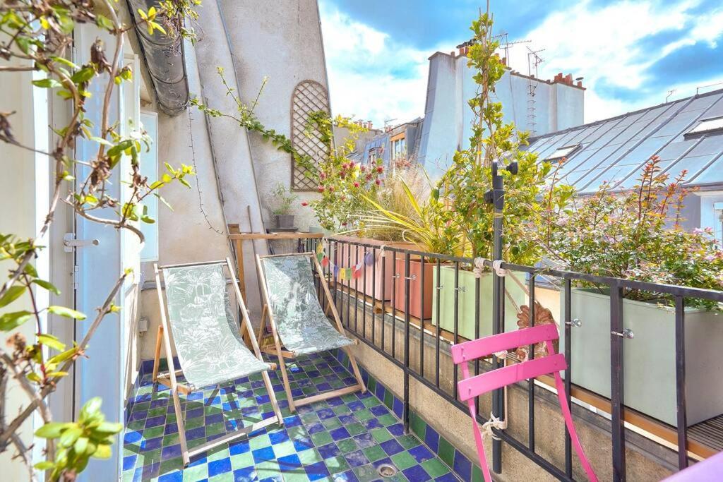 Terrasse - Rue Montorgueil * Paris