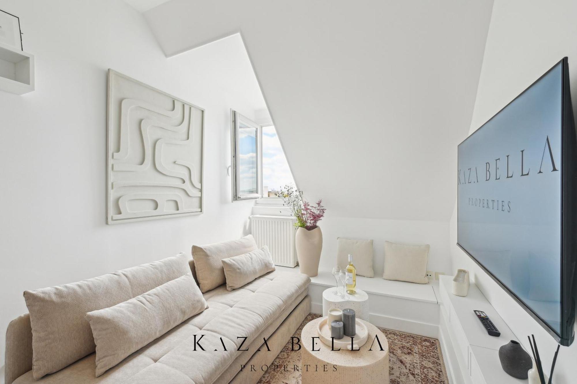 Apartment 8 Beautilful Flat View Eiffel Tower *
