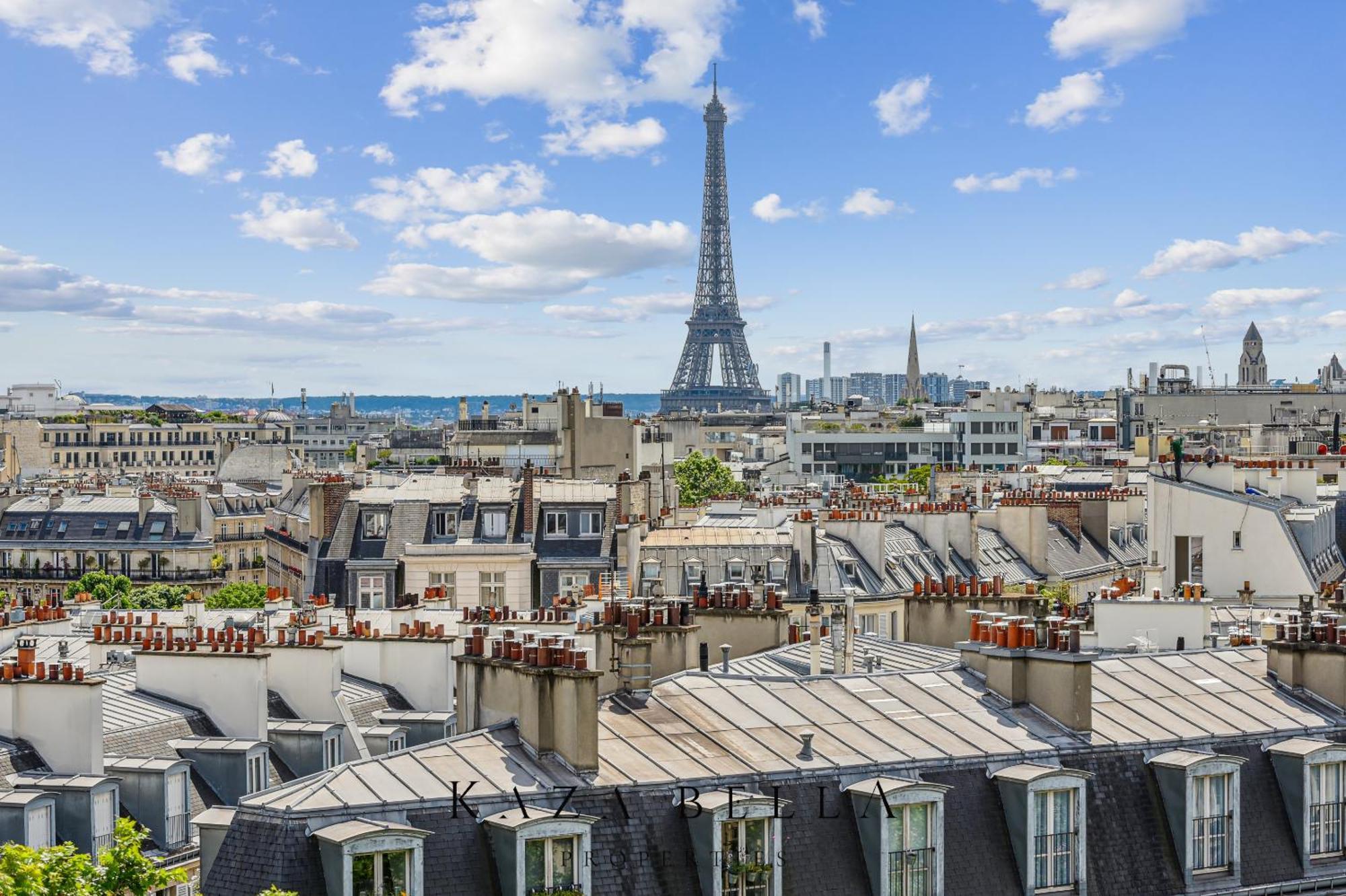 Apartment 8 Beautilful Flat View Eiffel Tower *