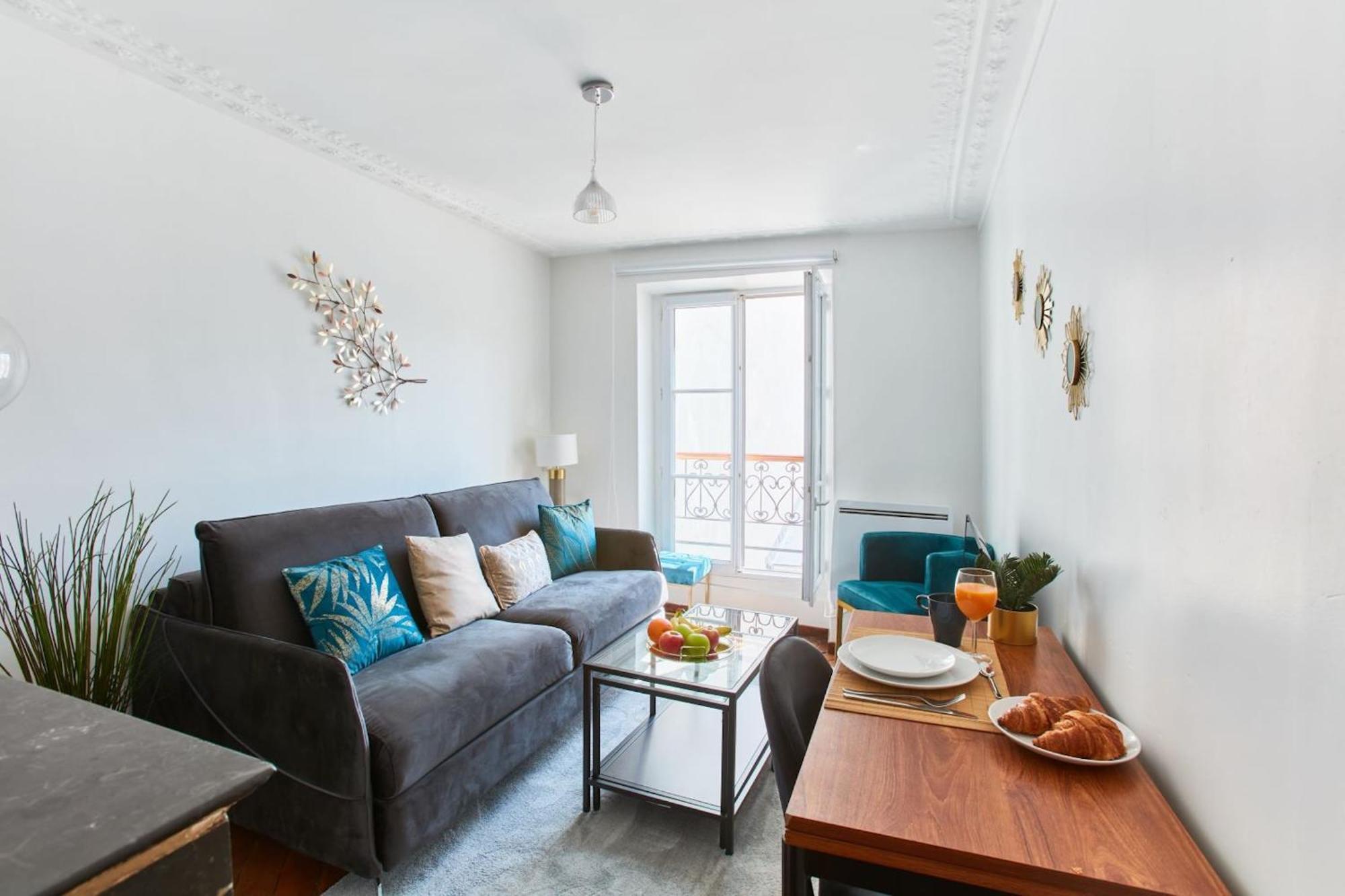 Apartment Montmartre & Sacre-coeur Basilica - 1br - Cityapartmentstay