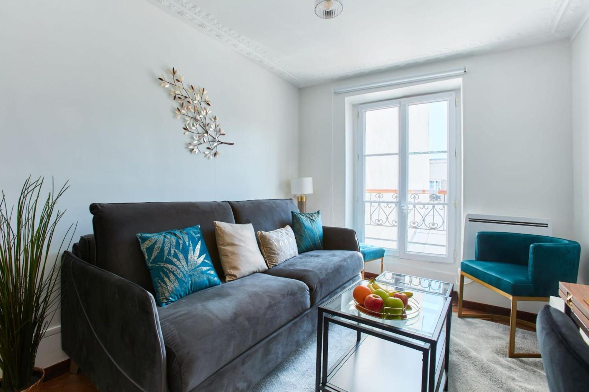 Apartment Montmartre & Sacre-coeur Basilica - 1br - Cityapartmentstay *