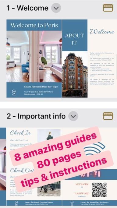 Luxury Flat Marais Place Des Vosges