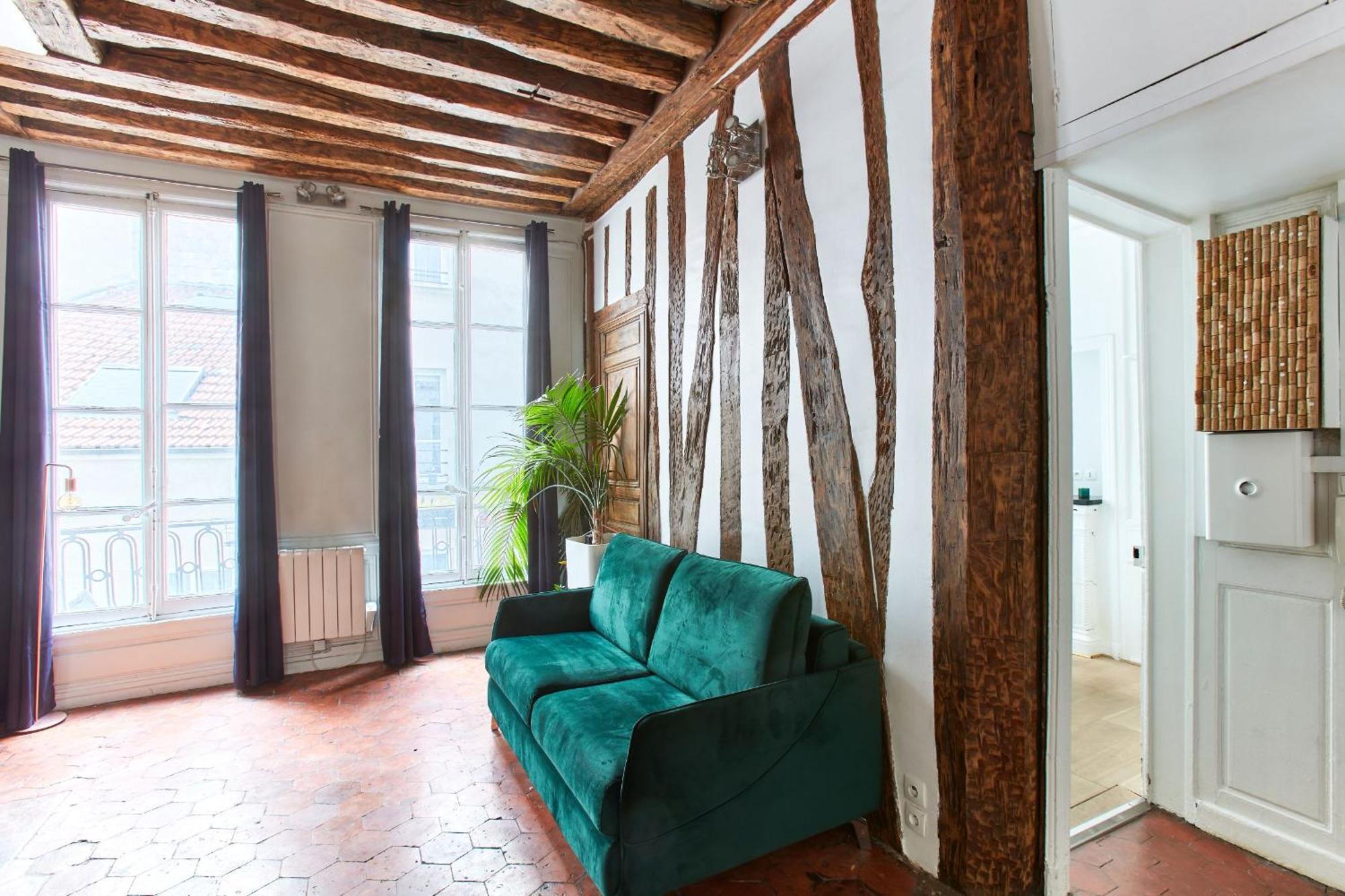 Appartement Heart Of & Montorgueil - 1br - Cityapartmentstay