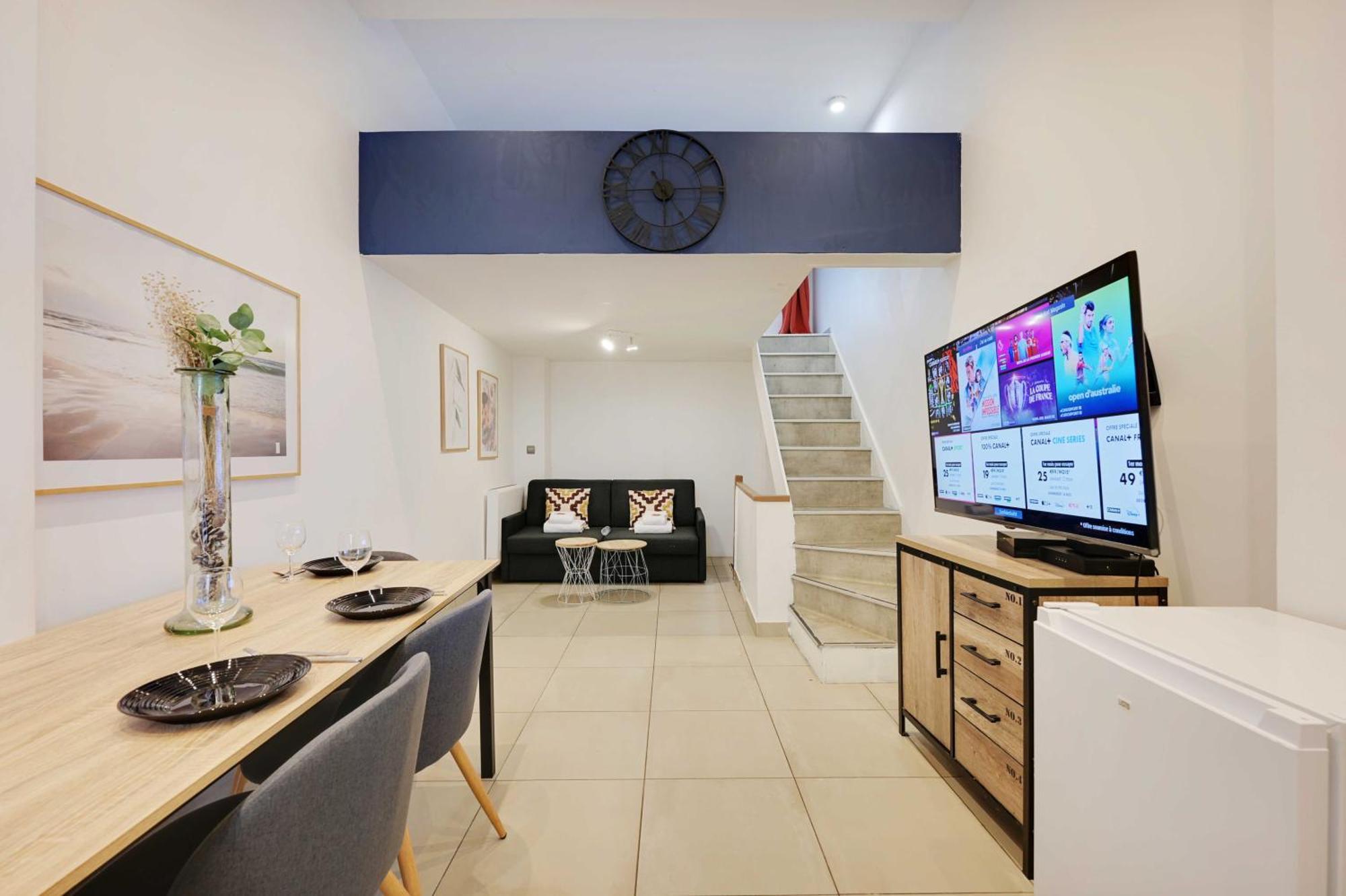 Charming -1br - 4p - Gare District Apartment