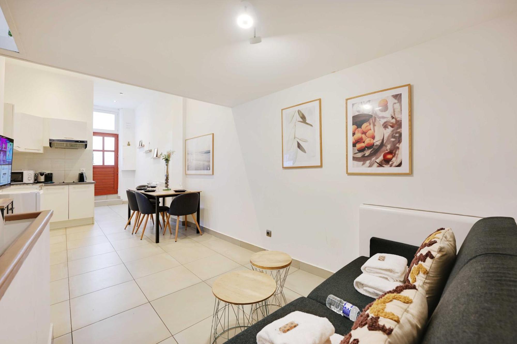 Apartment Charming -1br - 4p - Gare District *