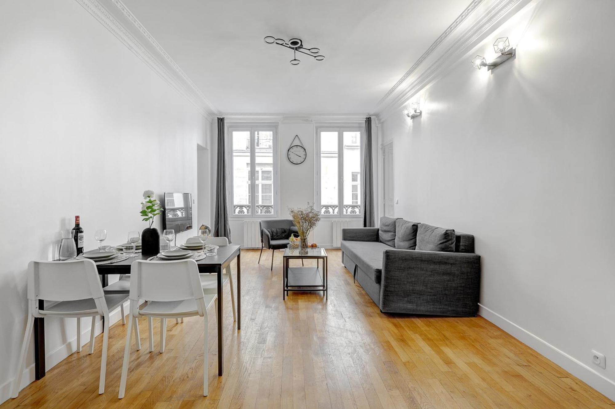 Elegance Haussmannienne Au Coeur Du Marais Apartment