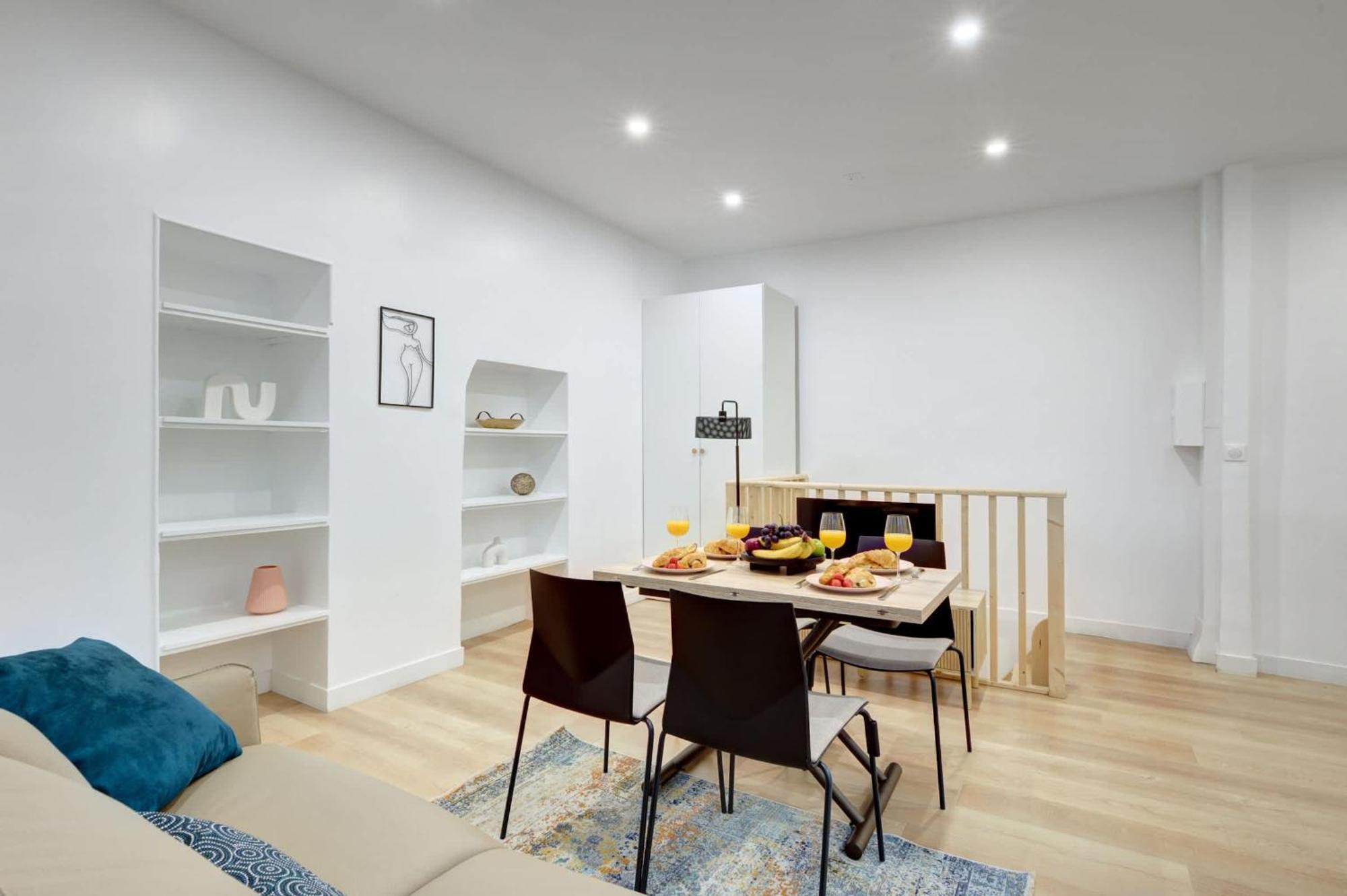 Apartment Montorgueil - Les Halles - 1br - Cityapartmentstay Paris