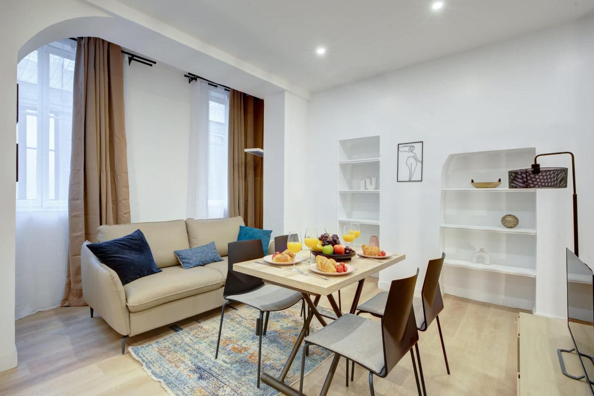 Montorgueil - Les Halles - 1br - Cityapartmentstay