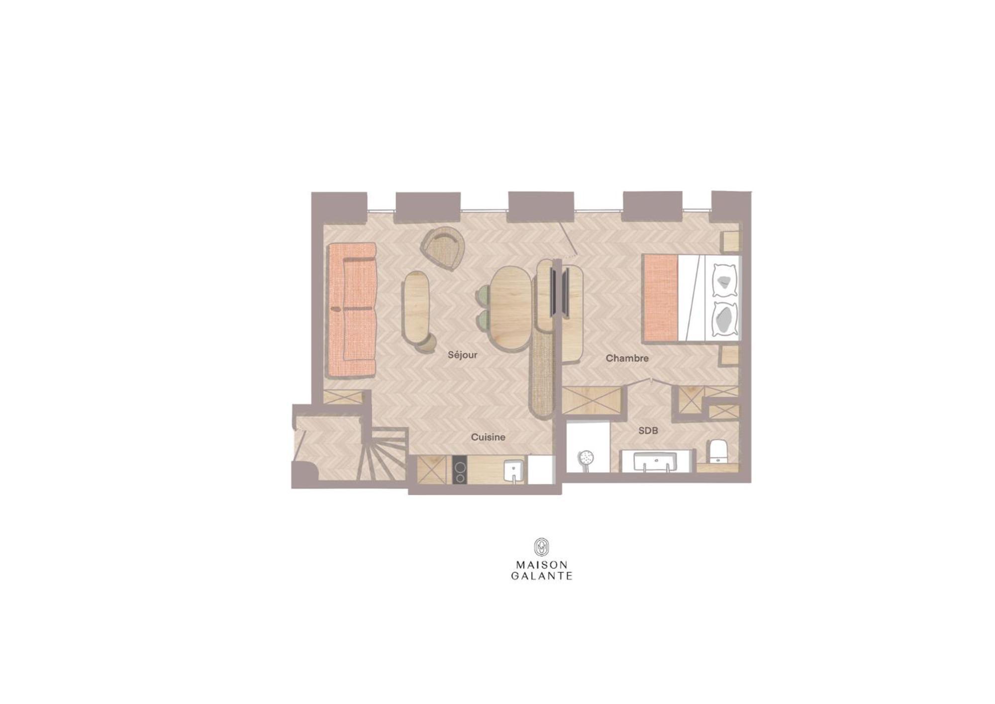 Apartment Maison Galante's With Services In Louvre - Rue Des Dechargeurs
