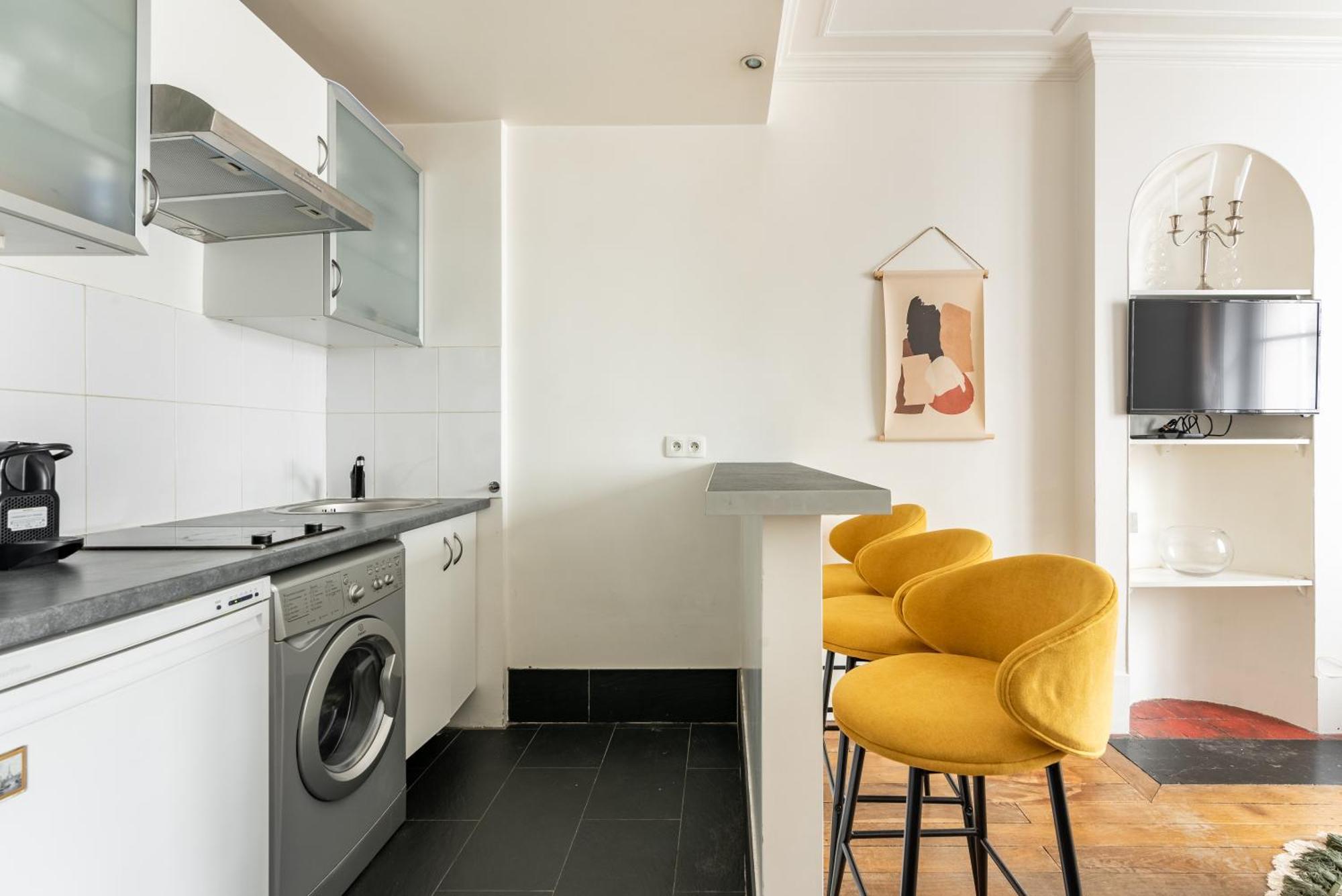 Elegant 2br - Proche Tour Eiffel Apartment *